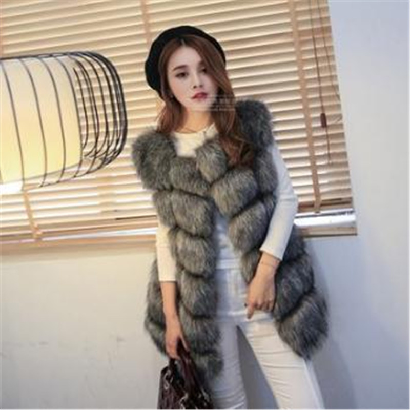 Winter Clothing Sale - Высококачественный меховой жилет, роскошное пальто из