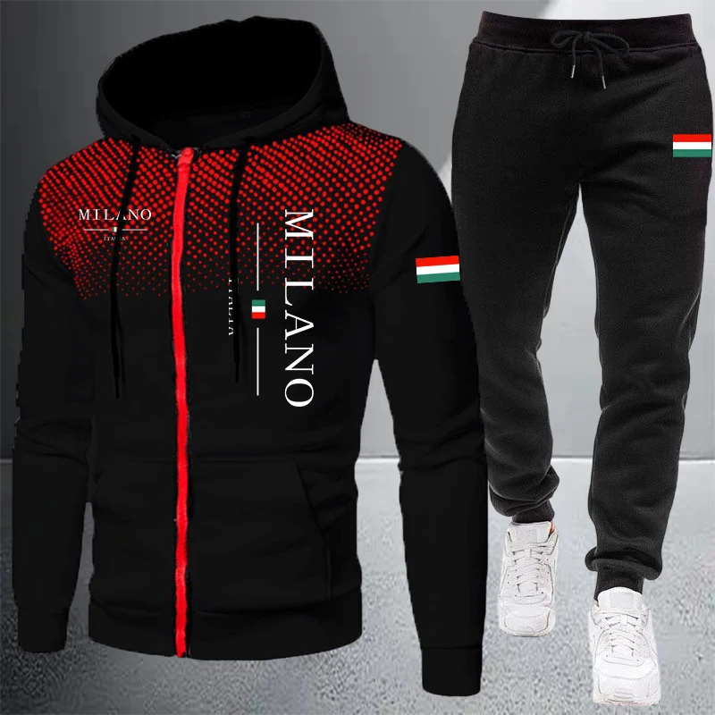 Winter Clothing Gear - Мужской спортивный костюм-двойка (куртка и брюки)