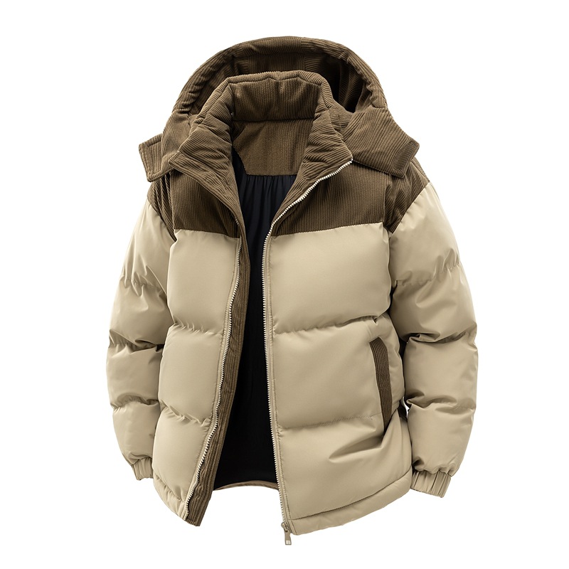Winter Clothing Gear - Мужская зимняя утолщенная куртка на хлопковой
