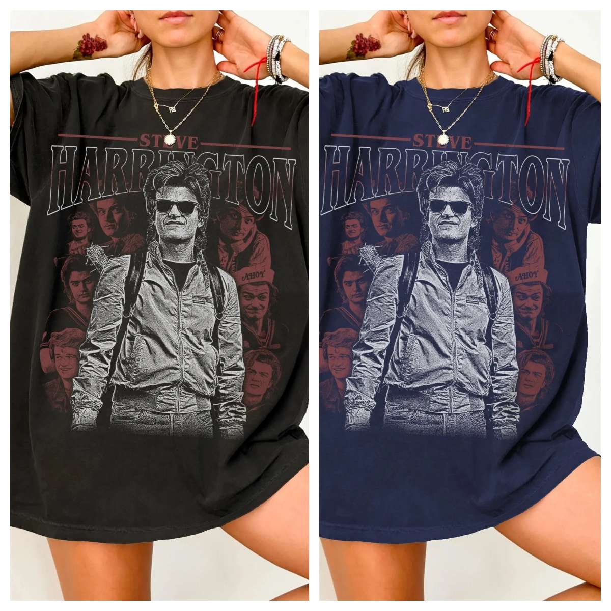 Winter Clothing Gif - Футболка Steve Harrington, унисекс, с графическим