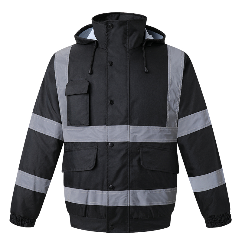Winter Clothing Articles - Мужская зимняя куртка-бомбер Hi Vis, водонепроницаемая