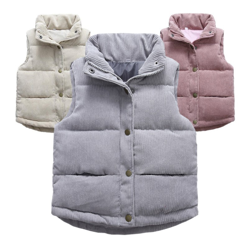 Winter Clothing For Boys - Детский вельветовый жилет для мальчиков и