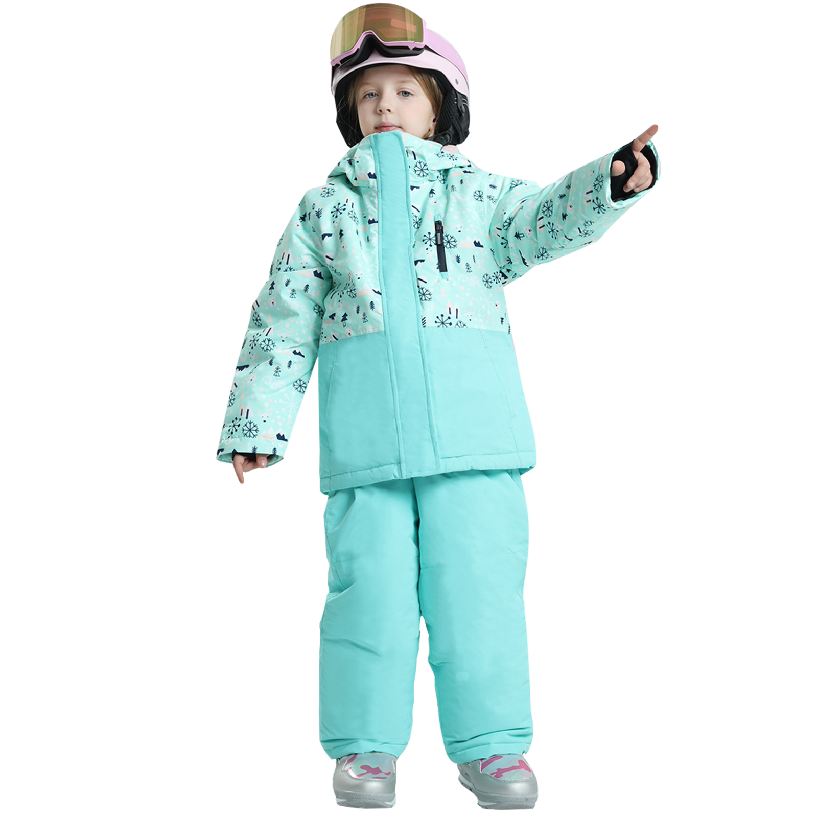 Ski Pants Waterproof - Детская лыжная одежда до 30 градусов,