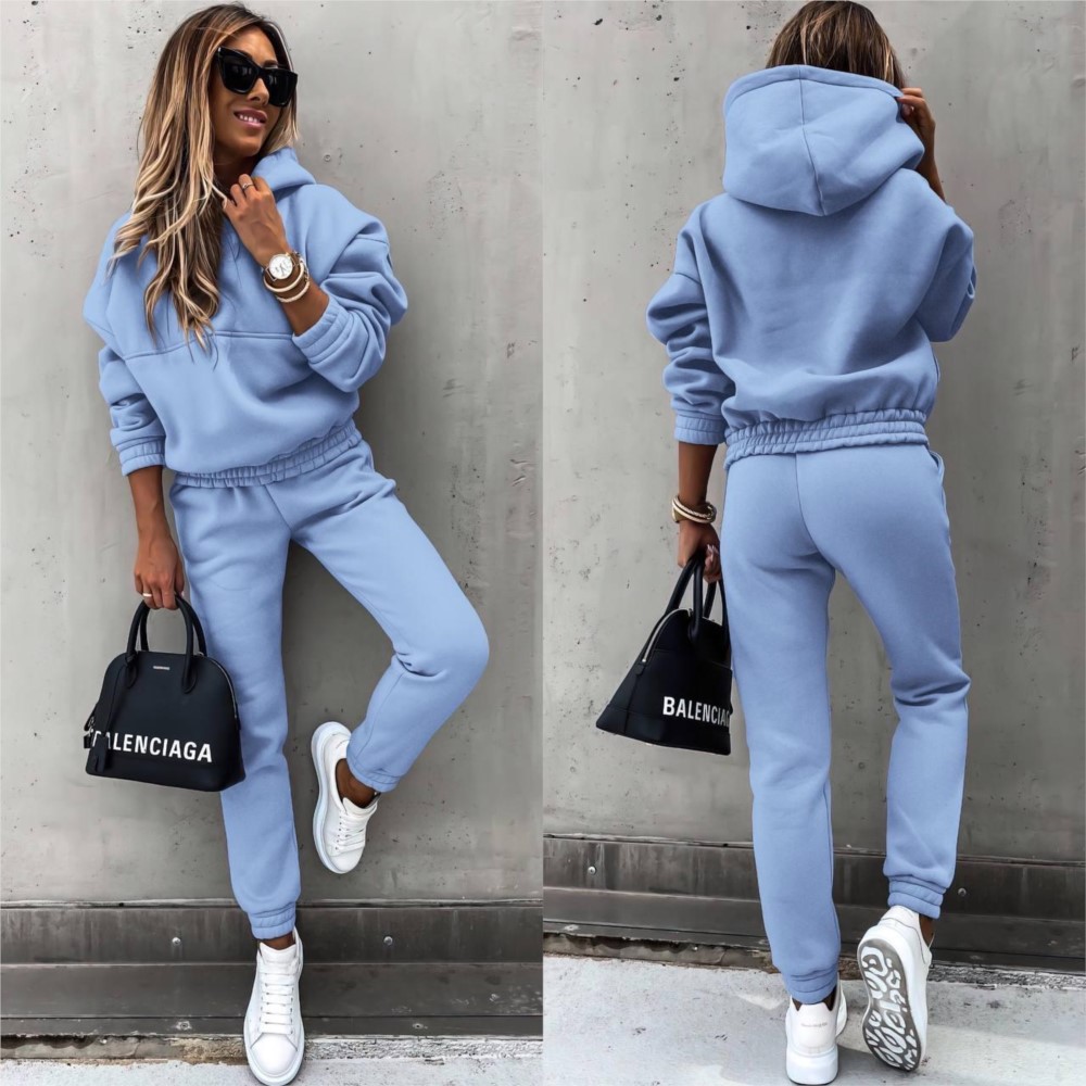 Winter Clothing Sale - Осень-зима, новая однотонная толстовка с длинными