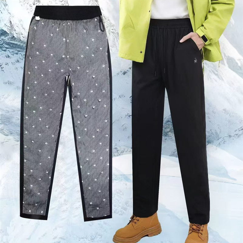 Ski Pants Waterproof - Мужские зимние пуховые брюки, водонепроницаемые, ветрозащитные,