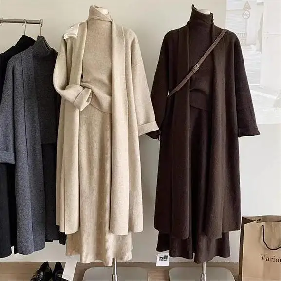 Winter Clothing Sale - Комплекты из трех предметов, женский длинный
