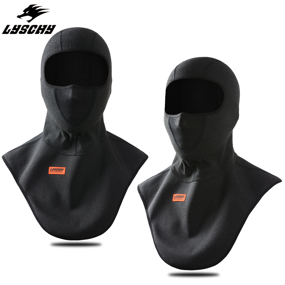 Wool Balaclava Knit - Новая зимняя мотоциклетная маска, флисовая термомаска