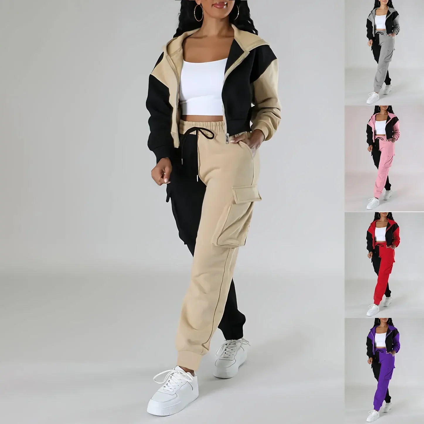 Winter Clothing Sale - Женский свободный осенне-зимний костюм из двух