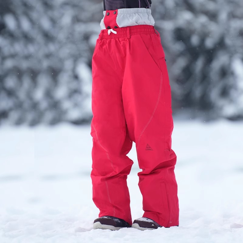 Ski Pants Waterproof - 2025 Мужская и женская свободная рабочая