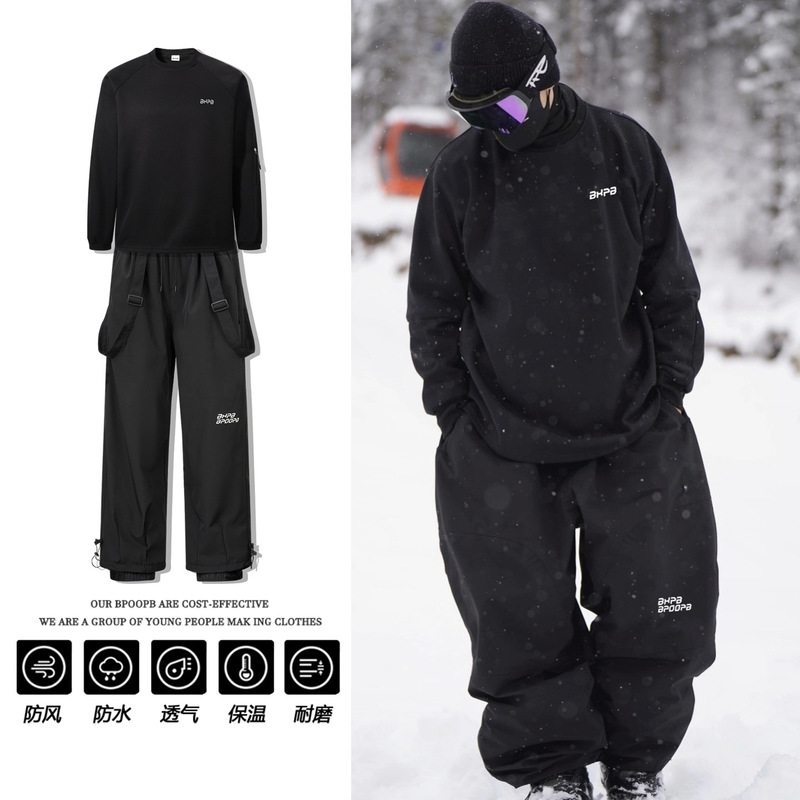 Зимние флисовые лыжные брюки с – обзор и цена Ski Pants Waterproof