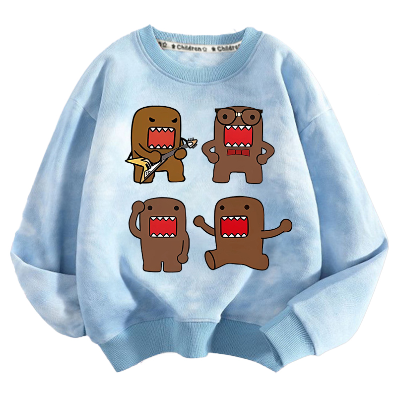 Детский свитшот Domo Kun с кру – обзор и цена Winter Clothing For Boys