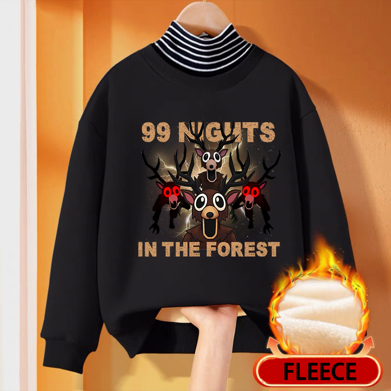 99-Ночь в лесу, детский свитшо – обзор и цена Winter Clothing For Boys