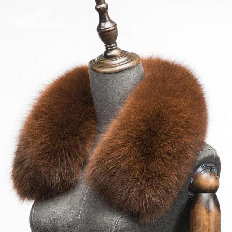 Зимний шарф из натурального ли – обзор и цена Winter Clothing Essentials