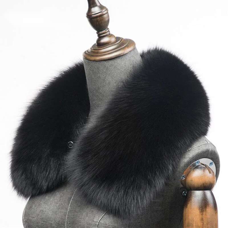 Зимний шарф из натурального ли – обзор и цена Winter Clothing Essentials
