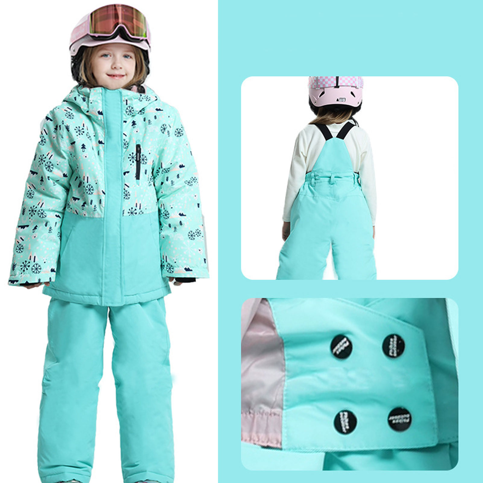 Детская лыжная одежда до 30 гр – обзор и цена Ski Pants Waterproof