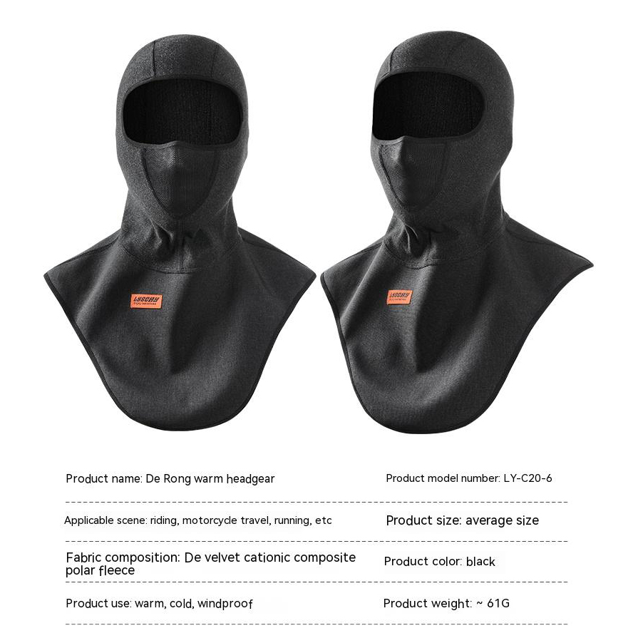 Новая зимняя мотоциклетная мас – обзор и цена Wool Balaclava Knit