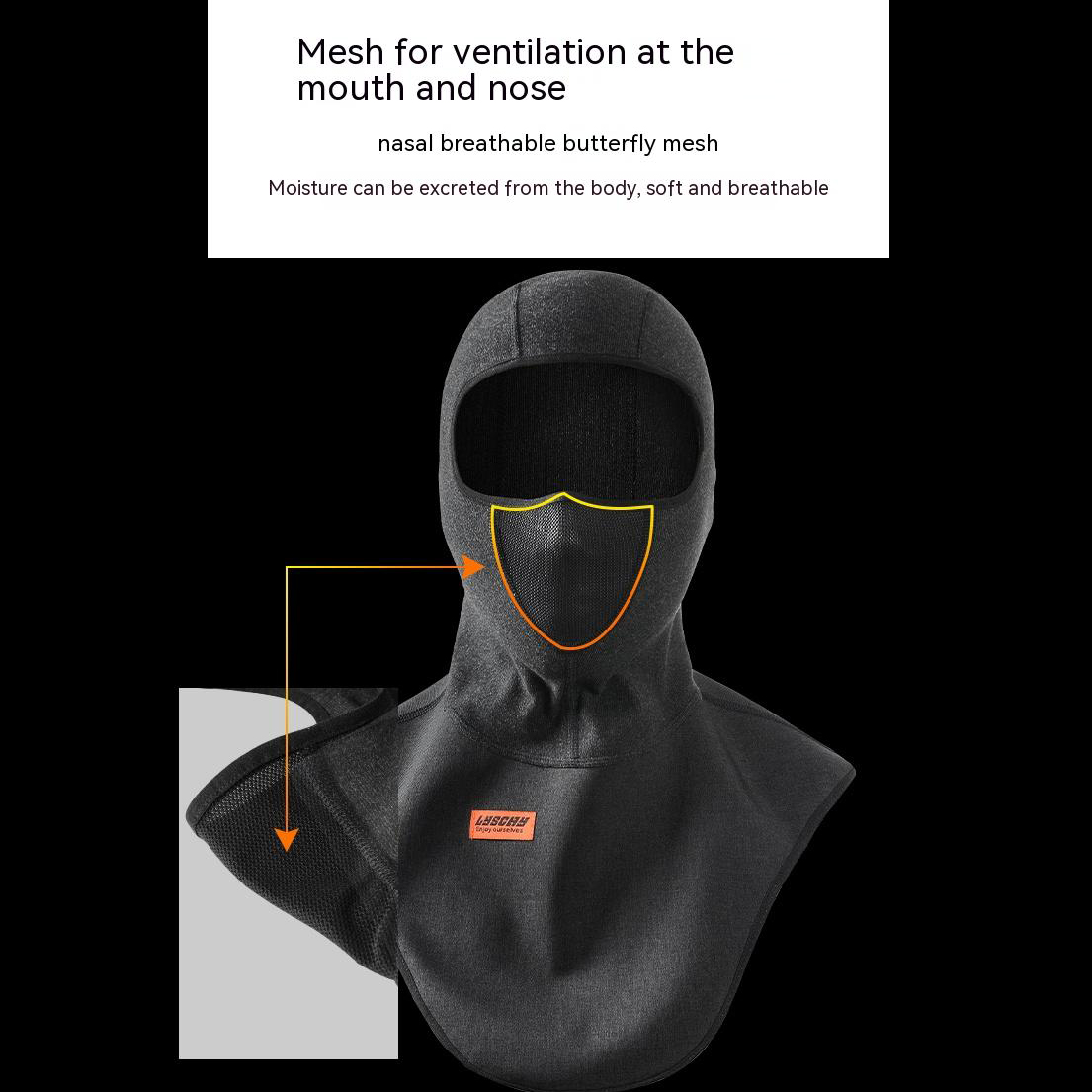 Новая зимняя мотоциклетная мас – обзор и цена Wool Balaclava Knit