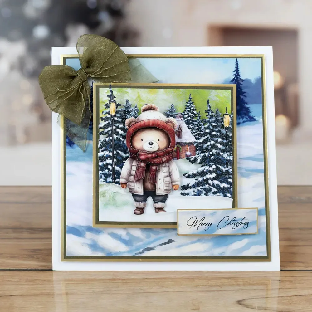 Набор вырубных штампов Flurry  – обзор и цена Winter Clothing Jewel