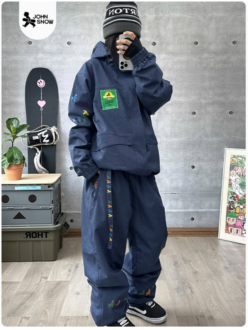 John Snow 2025 новый зимний му – обзор и цена Ski Pants Waterproof